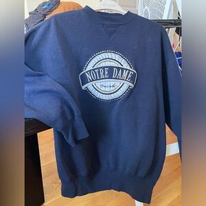 Vintage Notre Dame Crewneck Sweatshirt